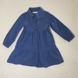 Zara girl ruffled dress